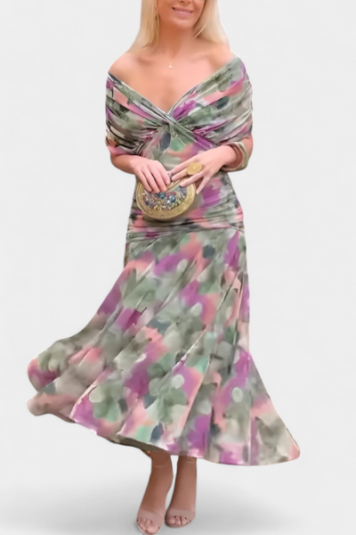 Herminia™ | Vestido elegante con escote en V