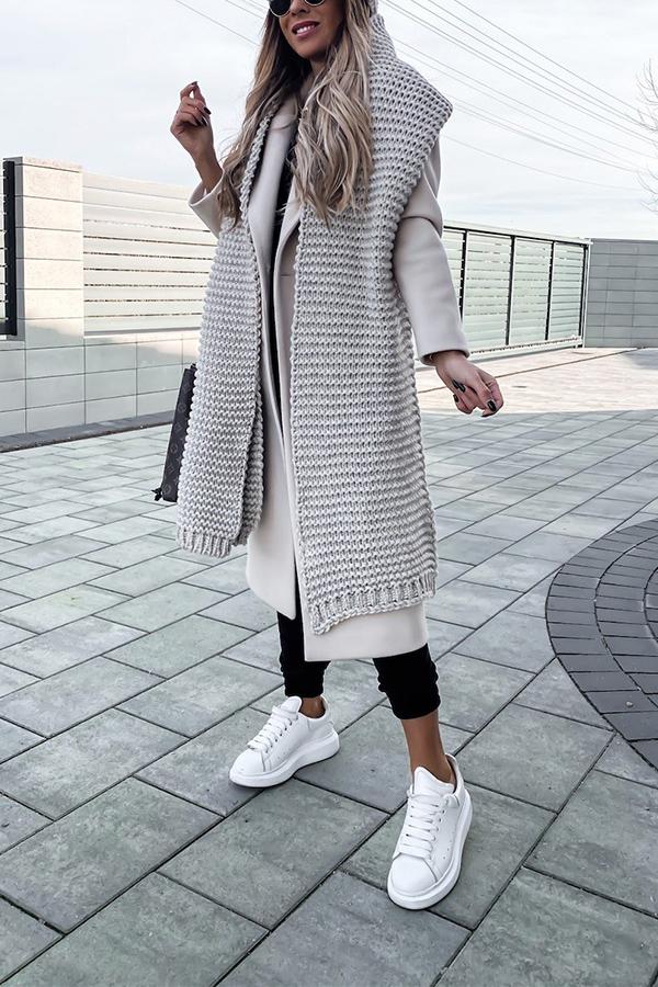 Winter Loom™ | Bufanda tejida gruesa artesanal