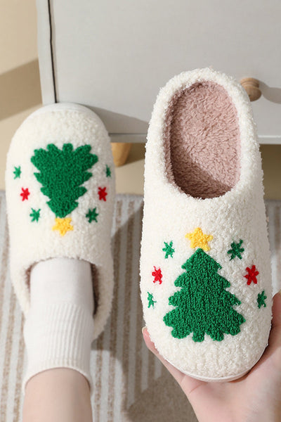 Luz de Nieve™ | Pantuflas navideñas afelpadas