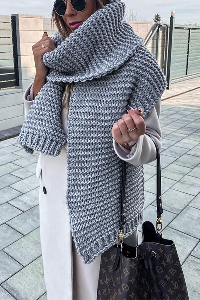 Winter Loom™ | Bufanda tejida gruesa artesanal