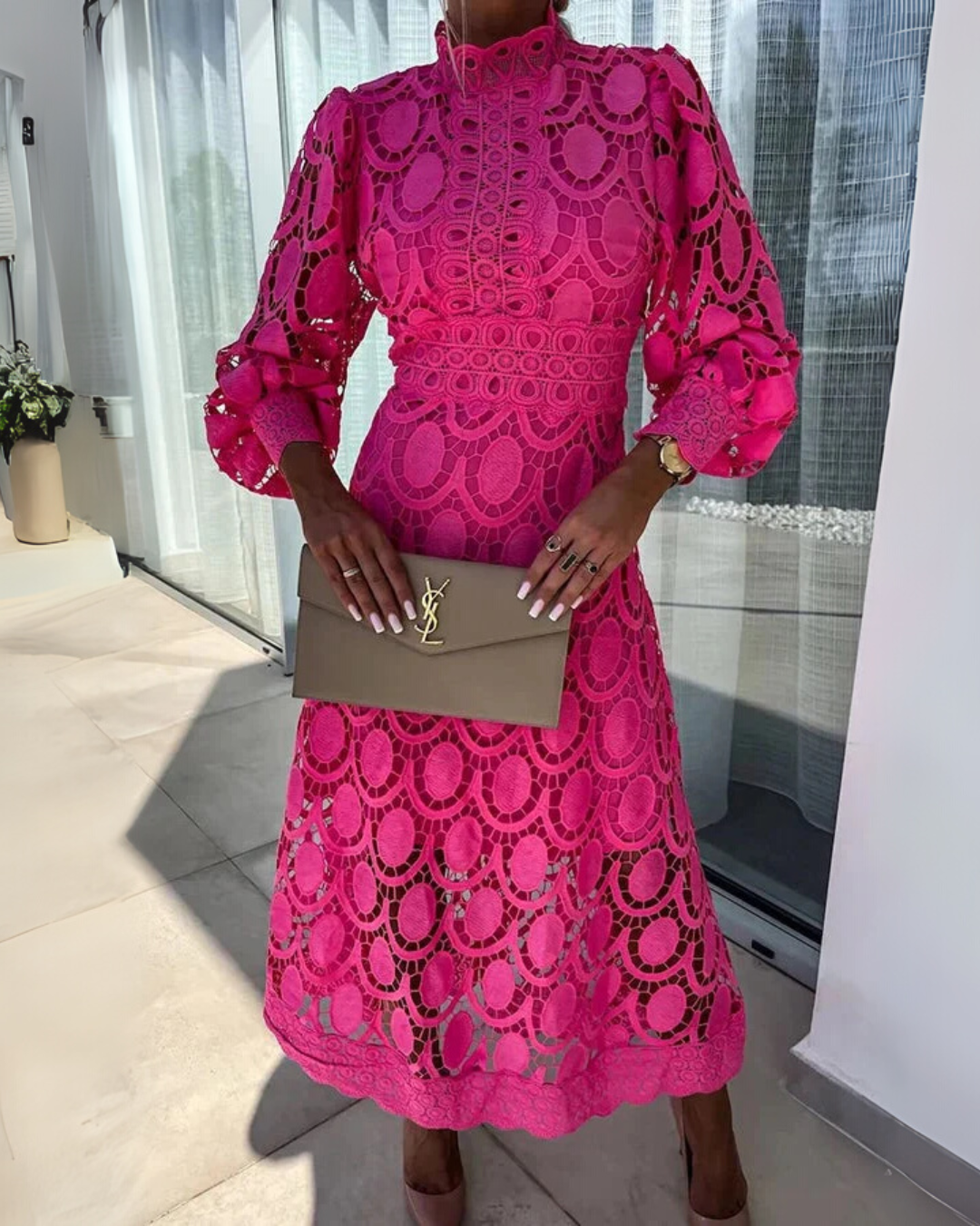 Isabela™ – El vestido de encaje que redefine la elegancia