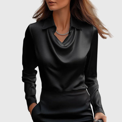 Beatriz™ – Camicetta Elegante in Satin Lucido