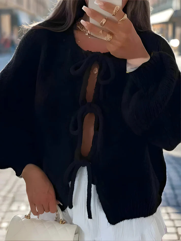 Valeria™ | Cárdigan de punto elegante