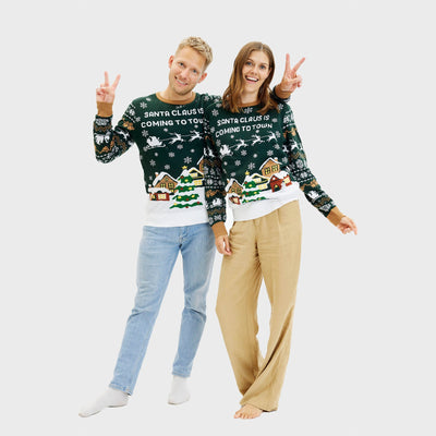 Navidad LED™ | Suéter navideño con luces LED para mujer