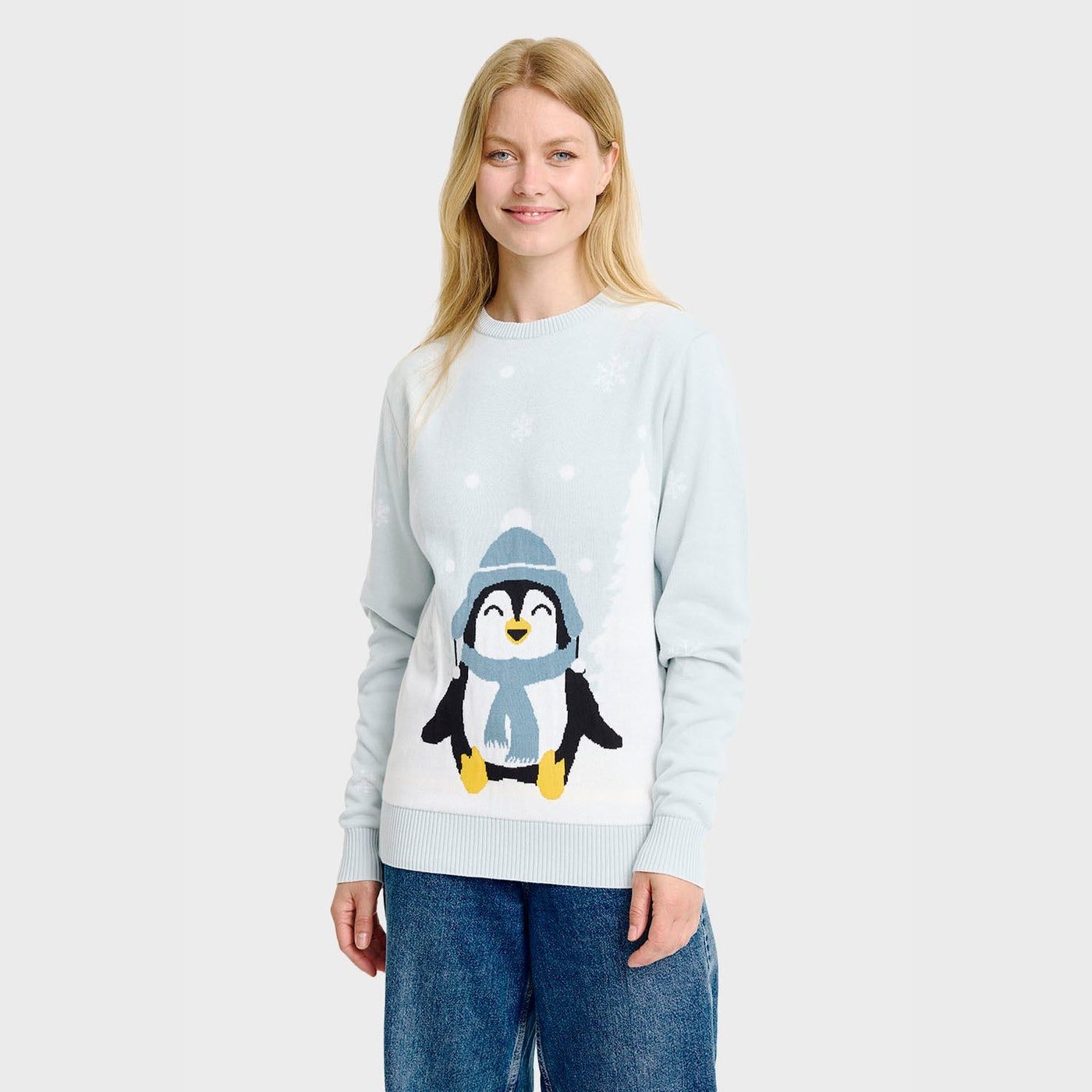 Pingüino™ | Suéter navideño para mujer