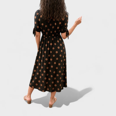 Valentina™ | Vestido Moderno de Lunares