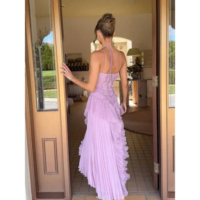 Olivia™ | Vestido largo con volantes