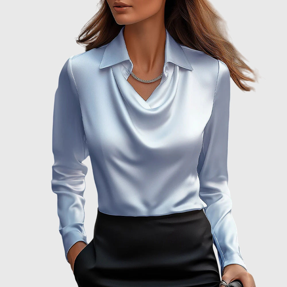Beatriz™ – Camicetta Elegante in Satin Lucido