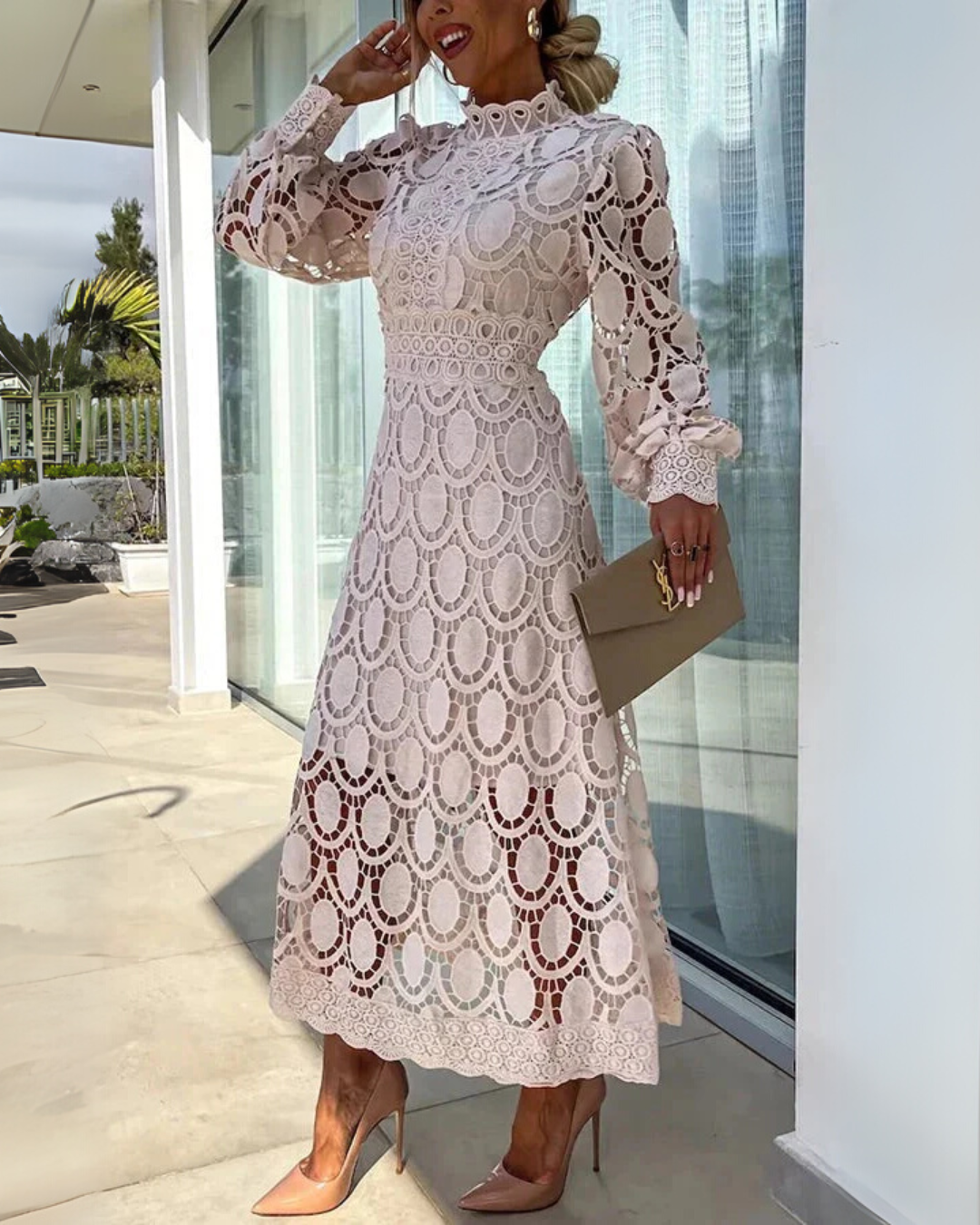 Isabela™ – El vestido de encaje que redefine la elegancia