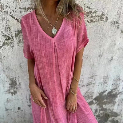 Marisol™ | Vestido Holgado con Escote en V