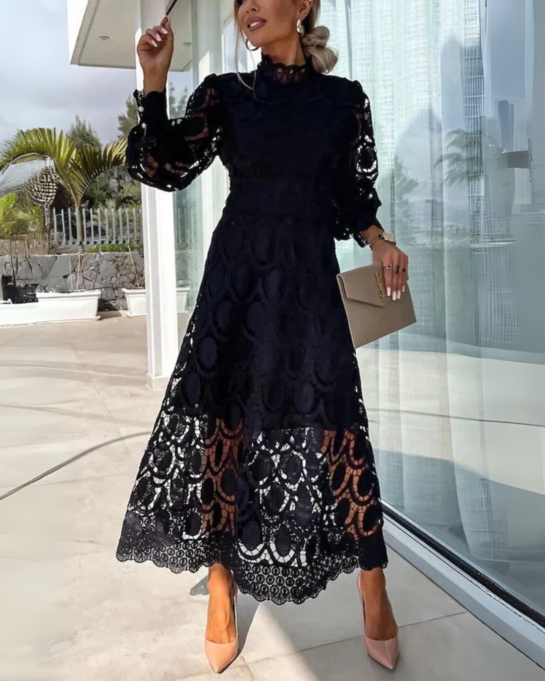 Isabela™ – El vestido de encaje que redefine la elegancia