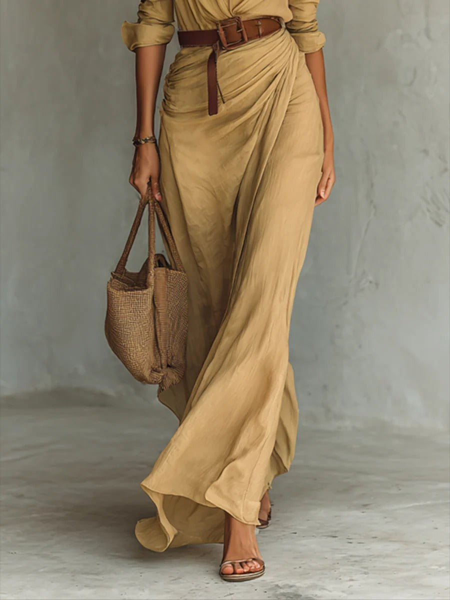 María José™ | Vestido con cinturón ajustable
