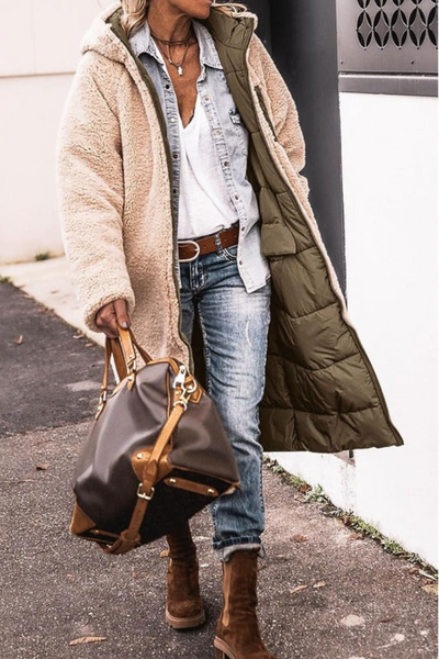 Nieves™ | Abrigo de invierno 2 en 1 reversible