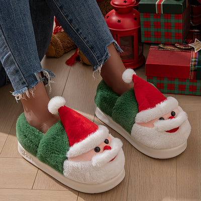 Pantuflas Navideñas Santa Ultra Suaves – Unisex