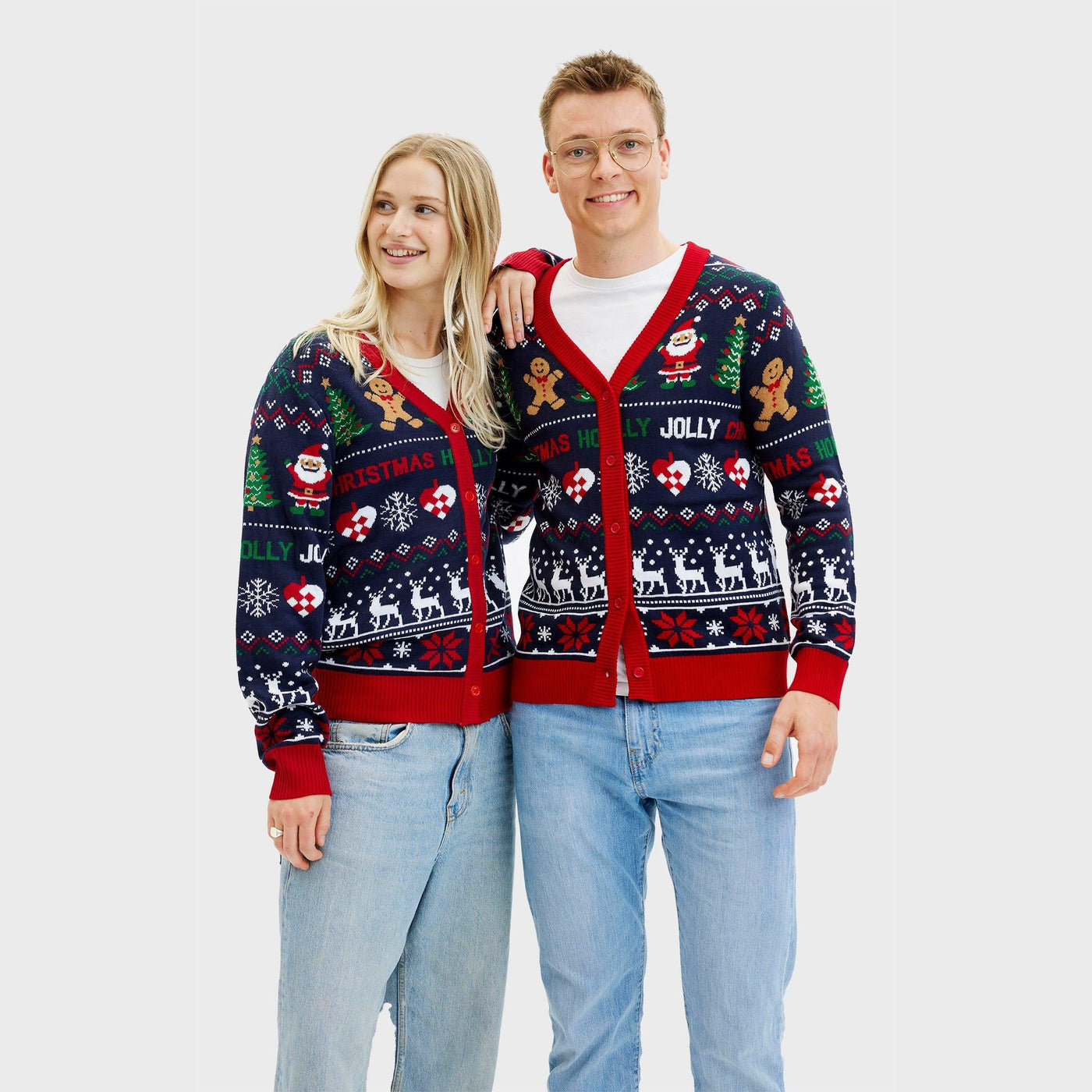 Alegre™ | Cárdigan navideño para mujer