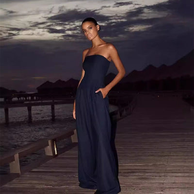 Isola™ | Mono largo palabra de honor para mujer