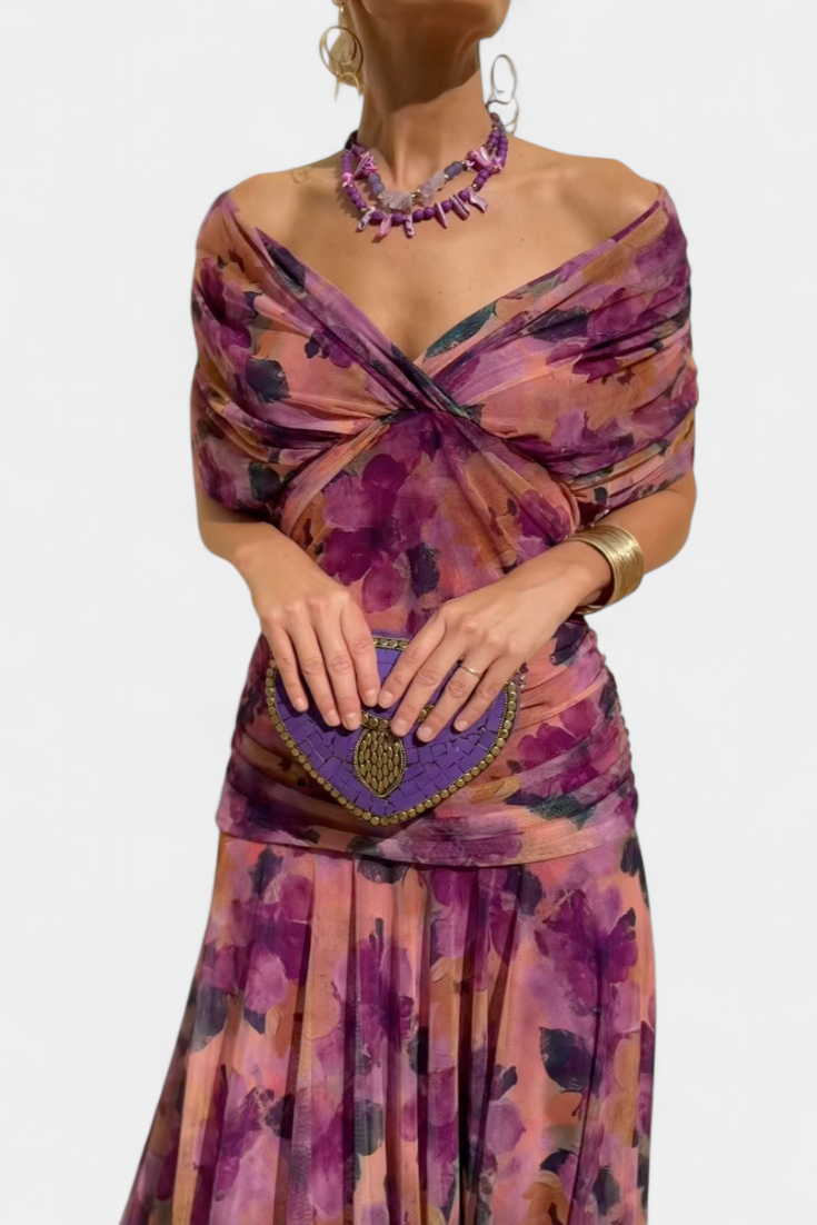 Herminia™ | Vestido elegante con escote en V