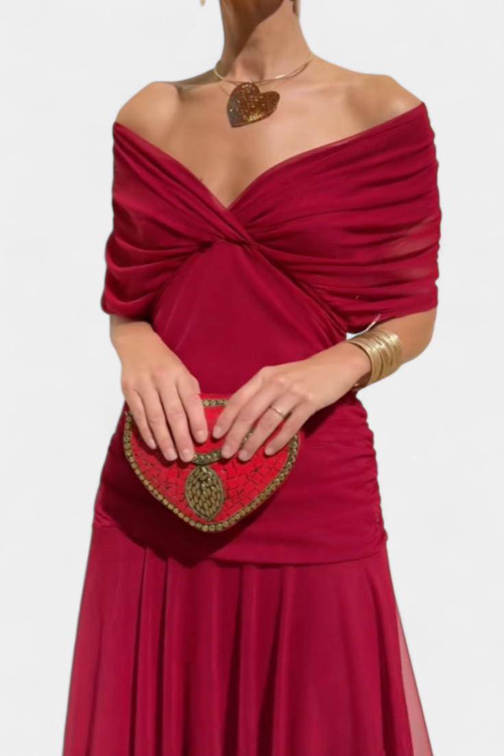 Herminia™ | Vestido elegante con escote en V