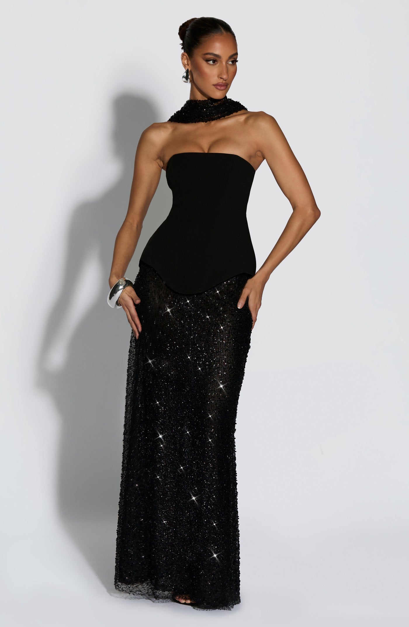 Marina™ | Conjunto de corsé y falda larga