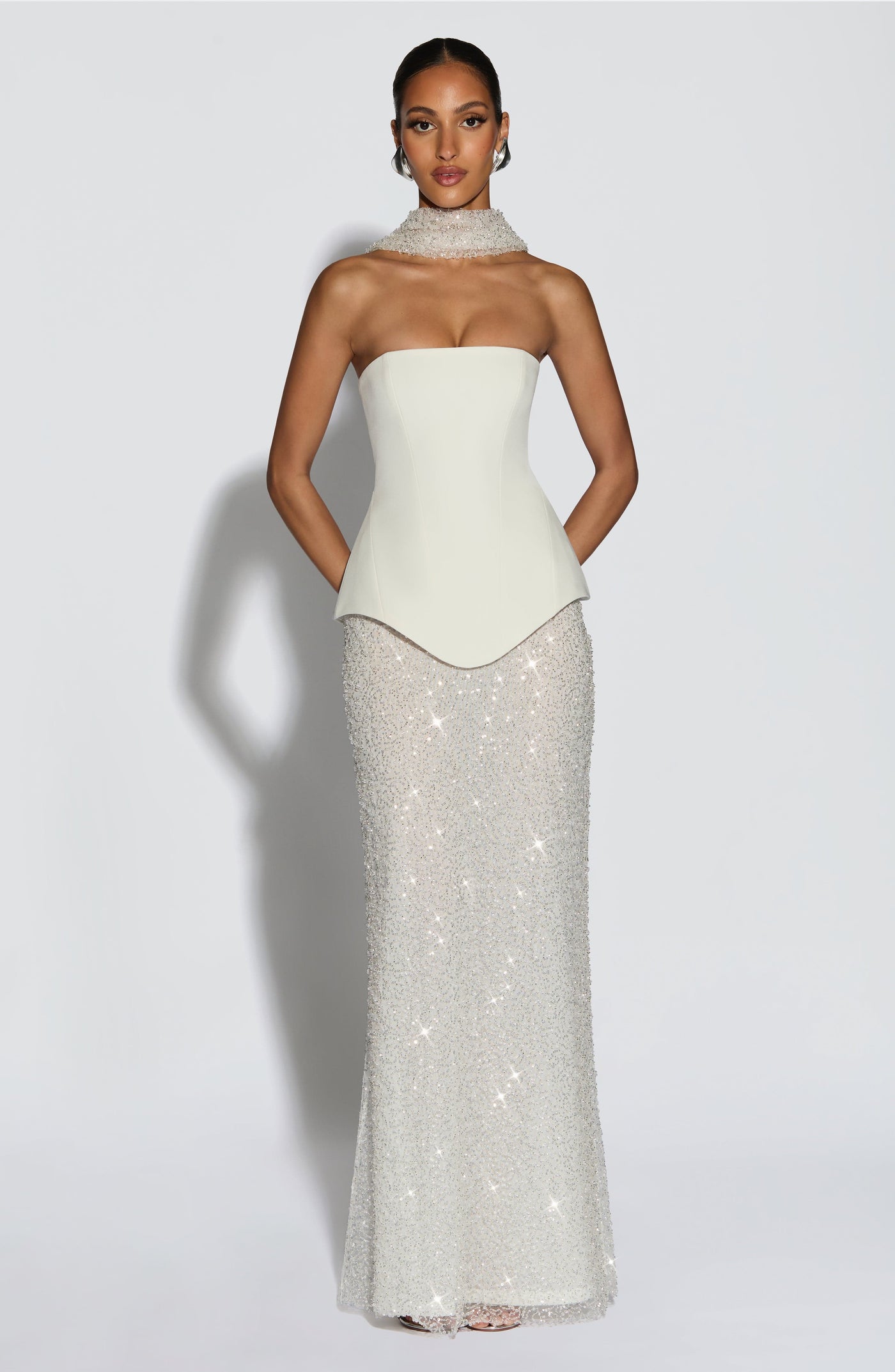 Marina™ | Conjunto de corsé y falda larga