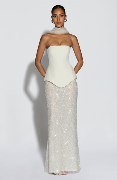 Marina™ | Conjunto de corsé y falda larga