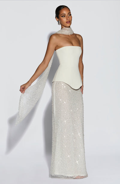 Marina™ | Conjunto de corsé y falda larga