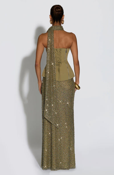 Marina™ | Conjunto de corsé y falda larga