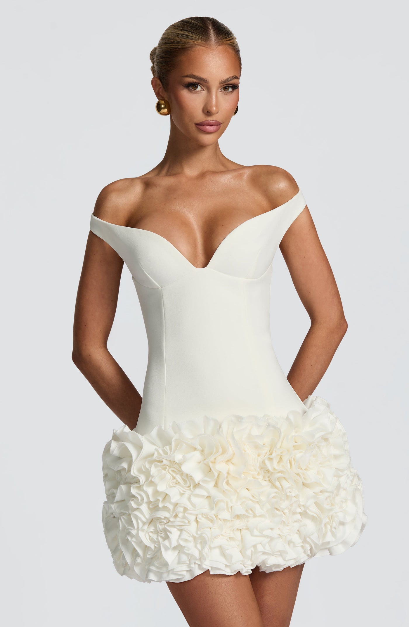 Aralyn™ | Vestido con volantes florales