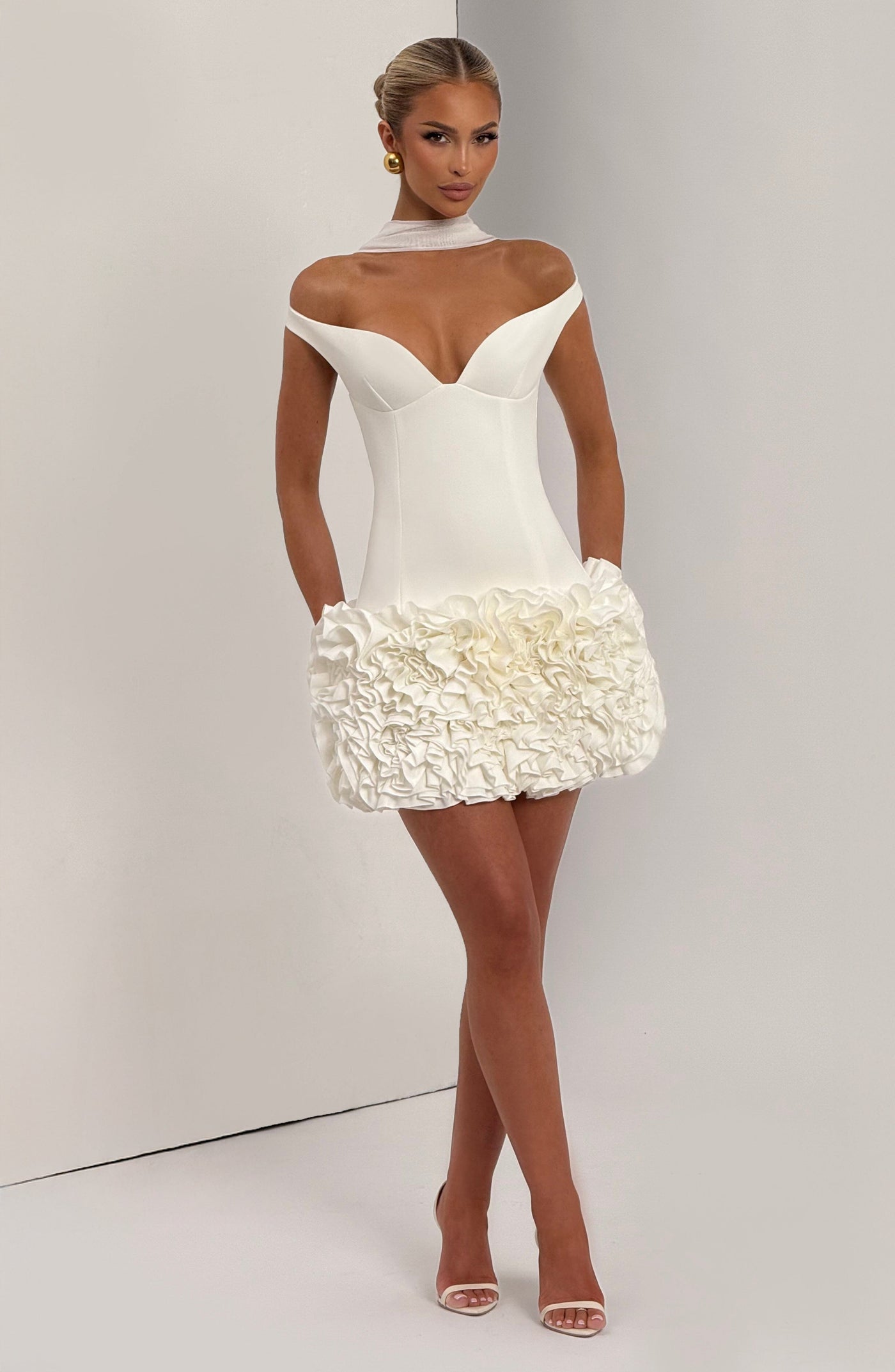 Aralyn™ | Vestido con volantes florales