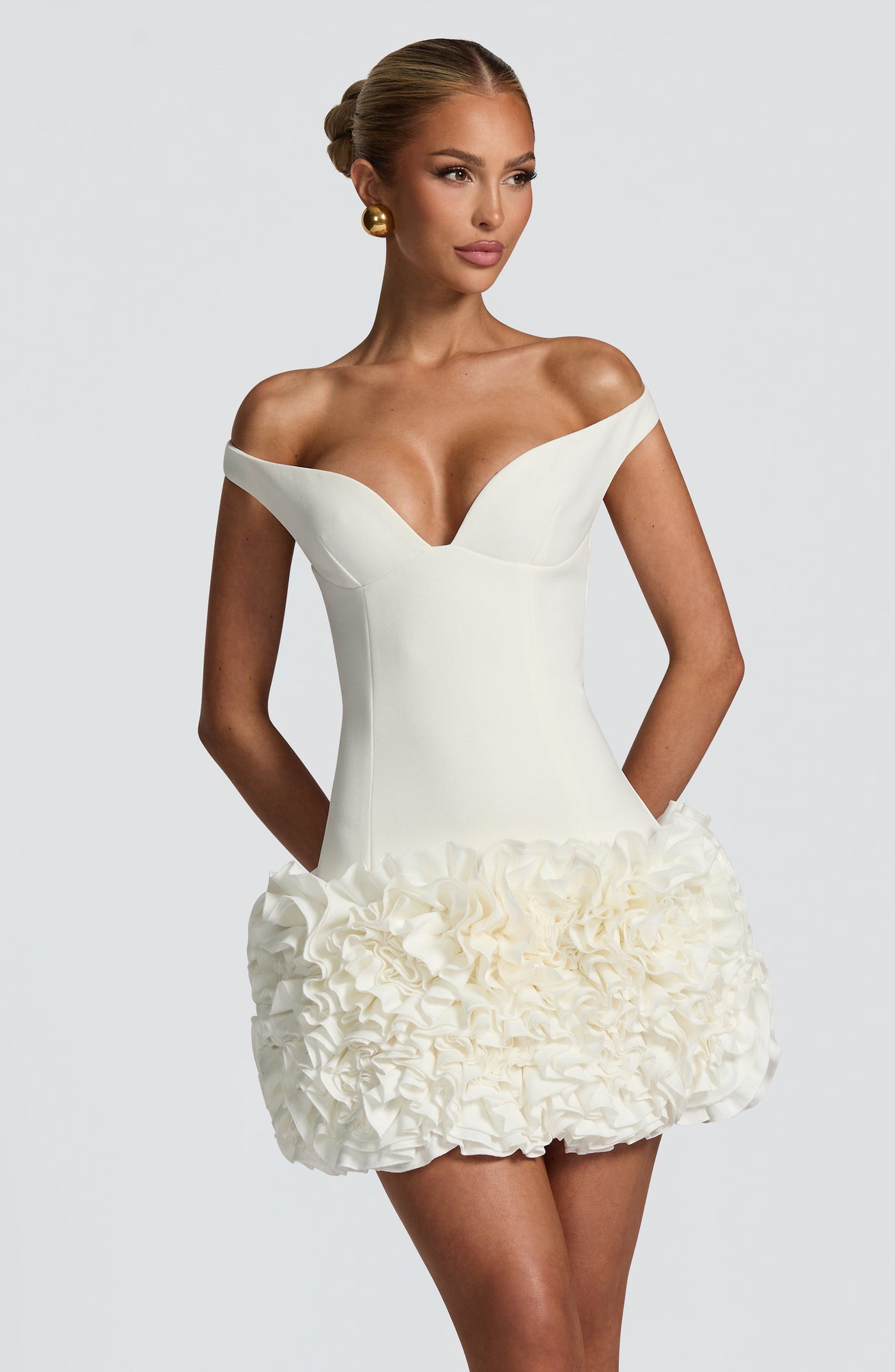 Aralyn™ | Vestido con volantes florales