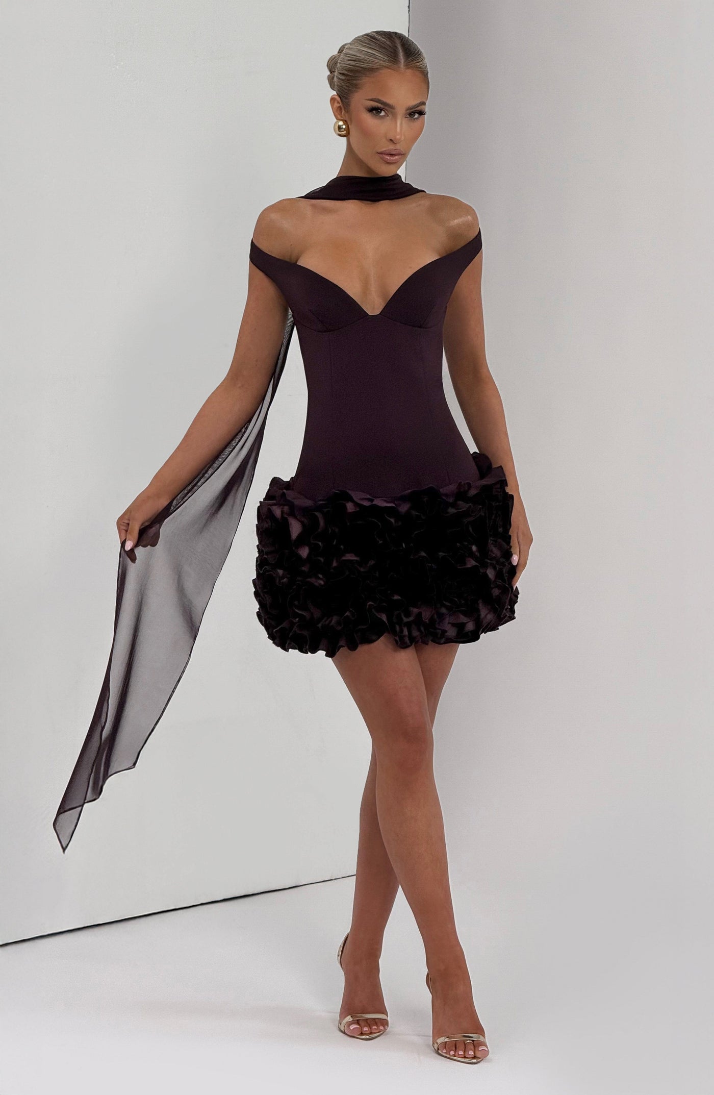 Aralyn™ | Vestido con volantes florales