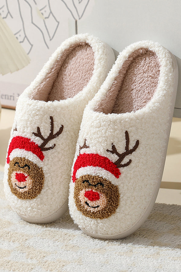 Luz de Nieve™ | Pantuflas navideñas afelpadas