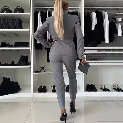 Gabriela™ | Conjunto elegante de blazer y pantalón